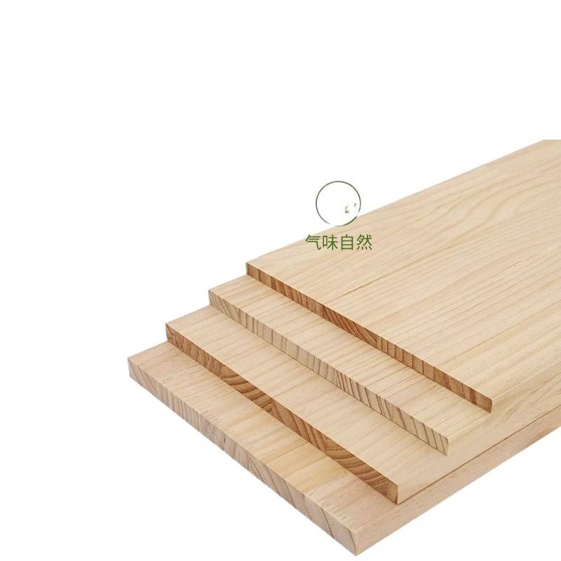 Pine Wood Board Solid Wood Wardrobe Partition Layered Shelf Desktop Extension Wood Board Perforated Storage Rack Factory