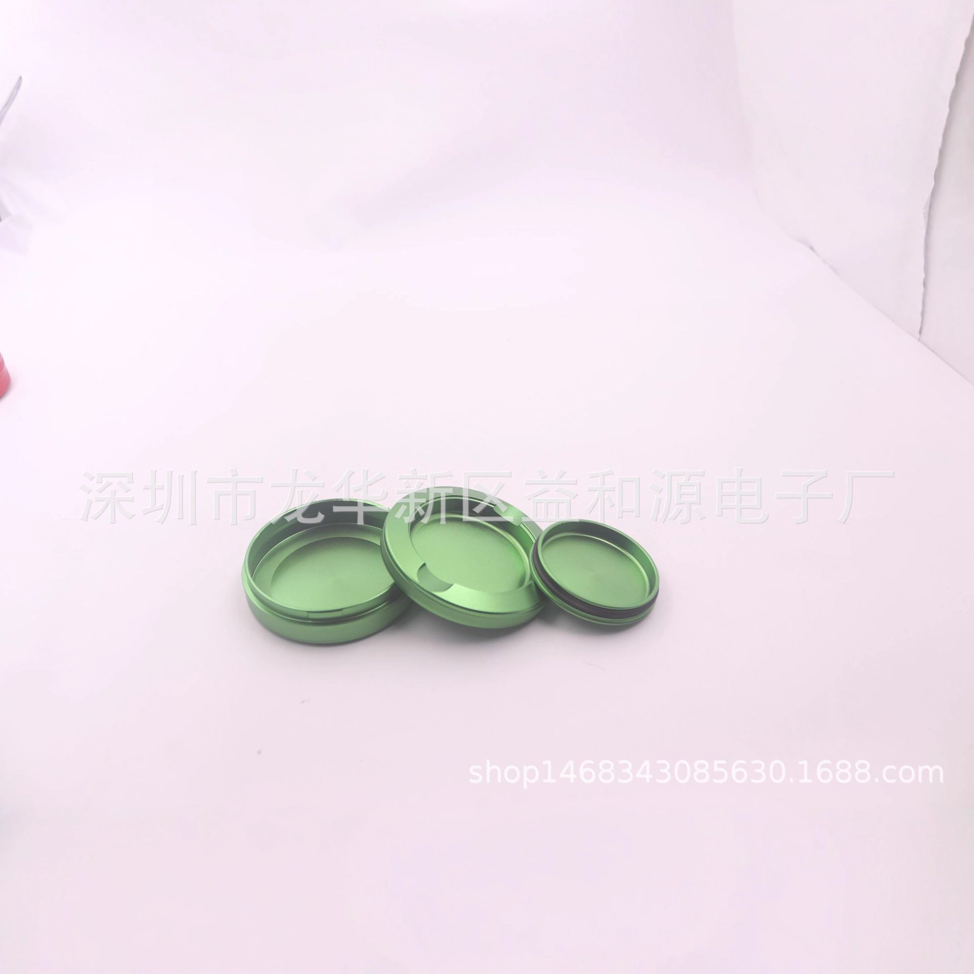 Amazon's Best-Selling 72mm 3-Layer Side Knurled Aluminum Alloy Snuff Box Threaded Model