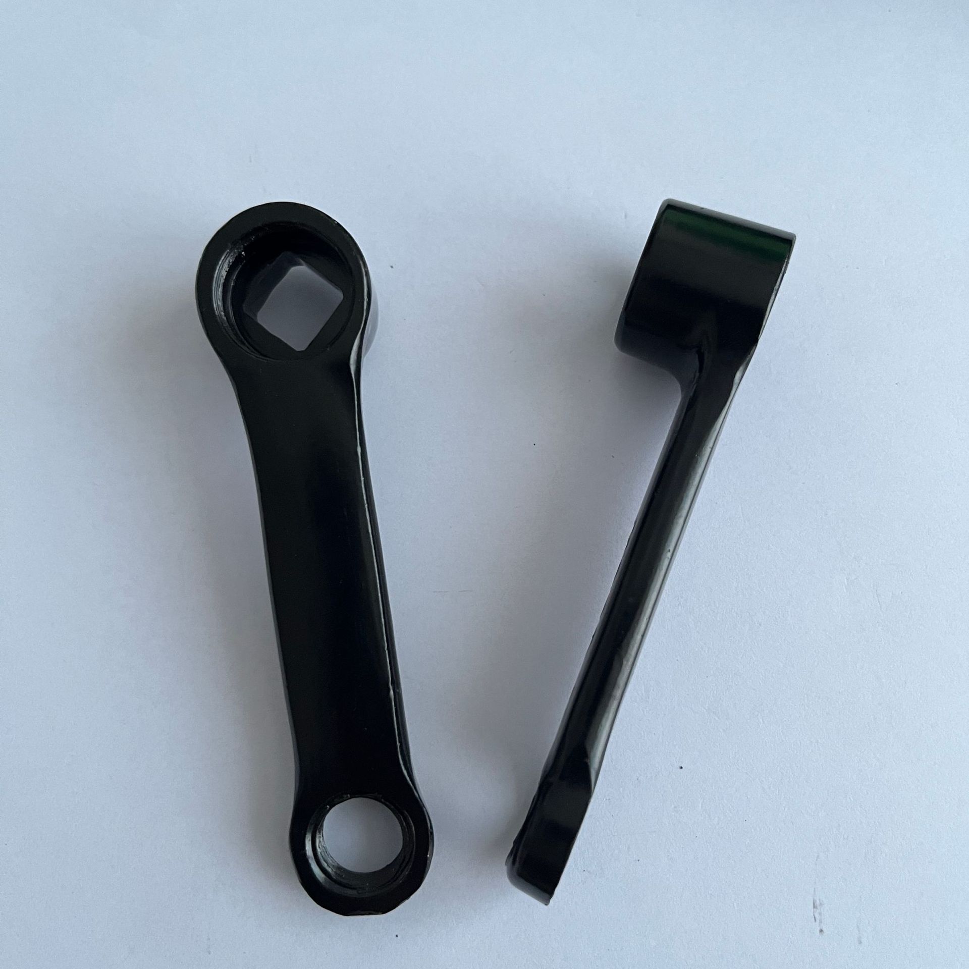 Manufacturers electric car crank 89mm straight left and right Silk sprocket leg pedal connecting rod Bicycle Accessories Wholesale