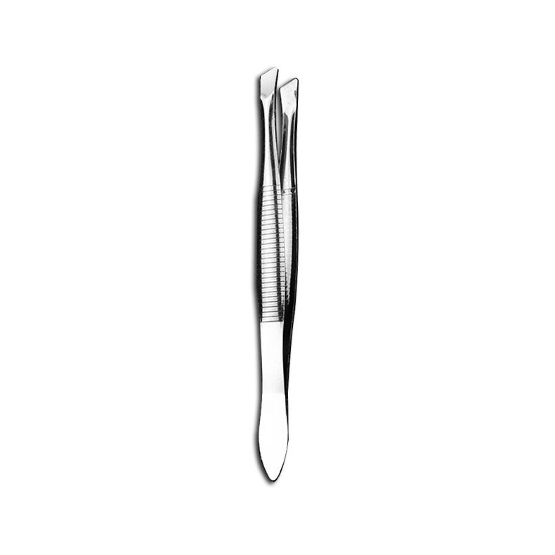 Stainless steel eyebrow clip oblique mouth eyebrow clip eyebrow clip eyebrow tweezers flat mouth clip oblique mouth clip eyebrow clip