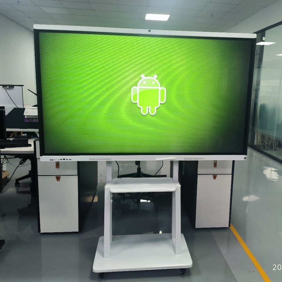 Electronic Whiteboard Smart Touch Screen Home 4K High-Definition Mobile All-In-One Machine Kindergarten Teaching Smart Touch Tv