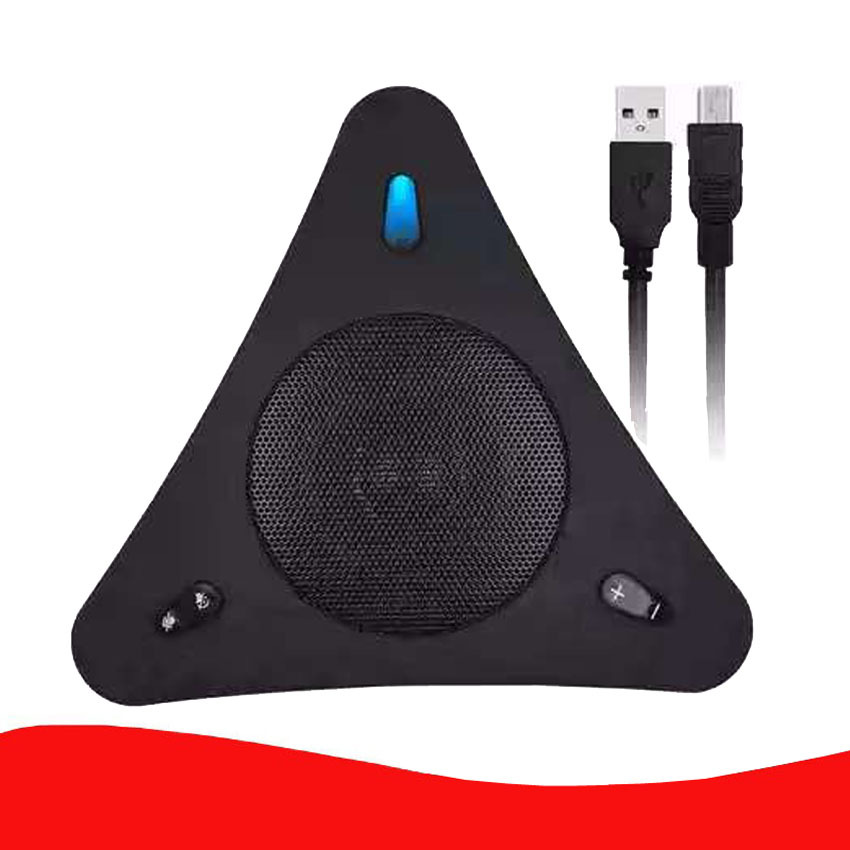 Микрофон с шумоподавлением USB для настольного использования, 5 м, специализированный микрофон для аудио и видеоконференций