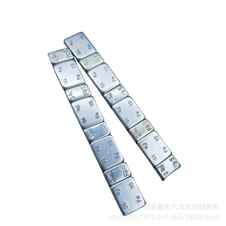 Adhesive wheel balance Block 5+10x 4 surface galvanized car tire weight block tire dynamic balance balance block