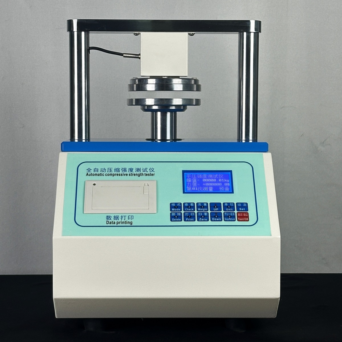 Машина для тестирования прочности на боковое давление, тестер прочности клея для гофрированного картона, тест на боковое давление картона