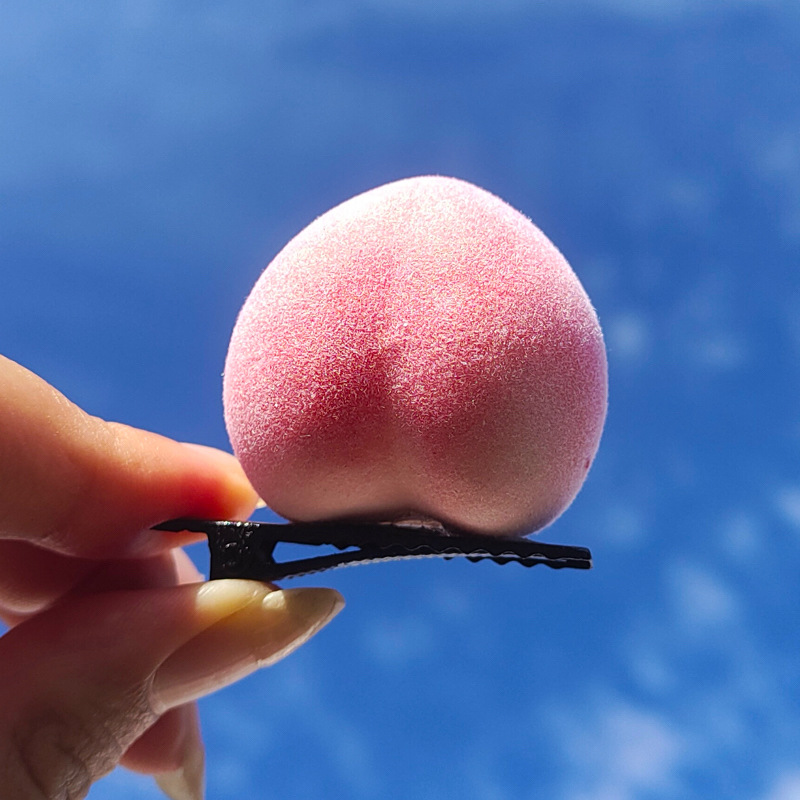 Simulated Fruit and Vegetable Hair Clips for Women, Cute and Funny Hair Clips, Broken Hair Clips, Forehead Popular Side Clips, Headwear Clips