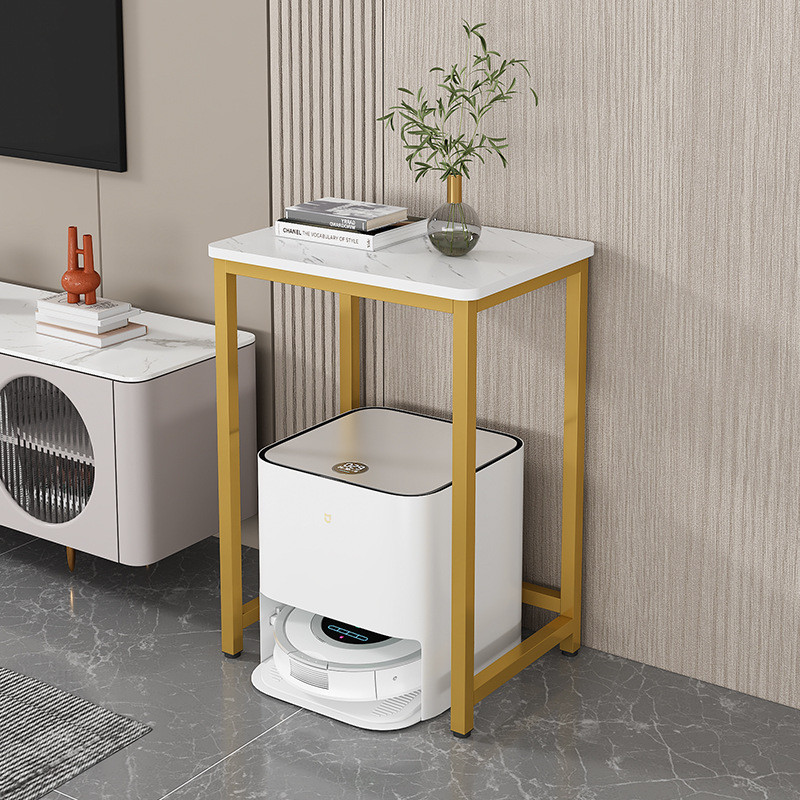 Sweeping Robot Storage Rack Mopping Robot Small Table Accessible Luxury Storage Table Living Room Sofa Side Table