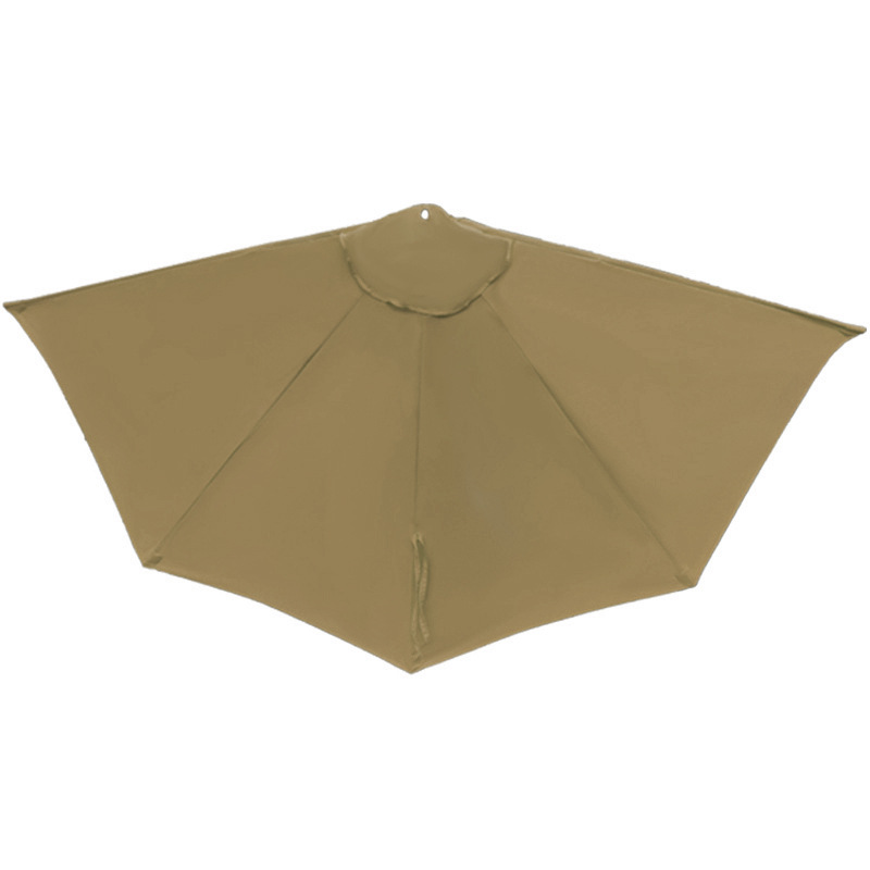 Outdoor Half Umbrella Polyester Sunshade Umbrella Cloth Replacement Sun Protection Rainproof Cloth Garden Wall Umbrella Cloth Replacement