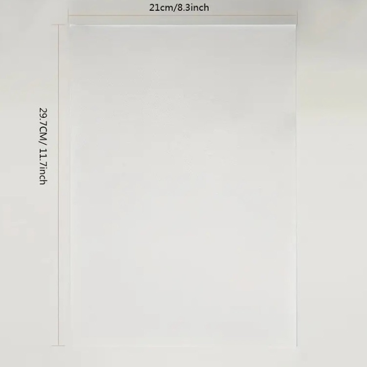 Cross-Border Amazon Water-Soluble Non-Woven Fabric Printable Self-Adhesive Embroider Stabilizer Water-Washable Stabilizer A4A5