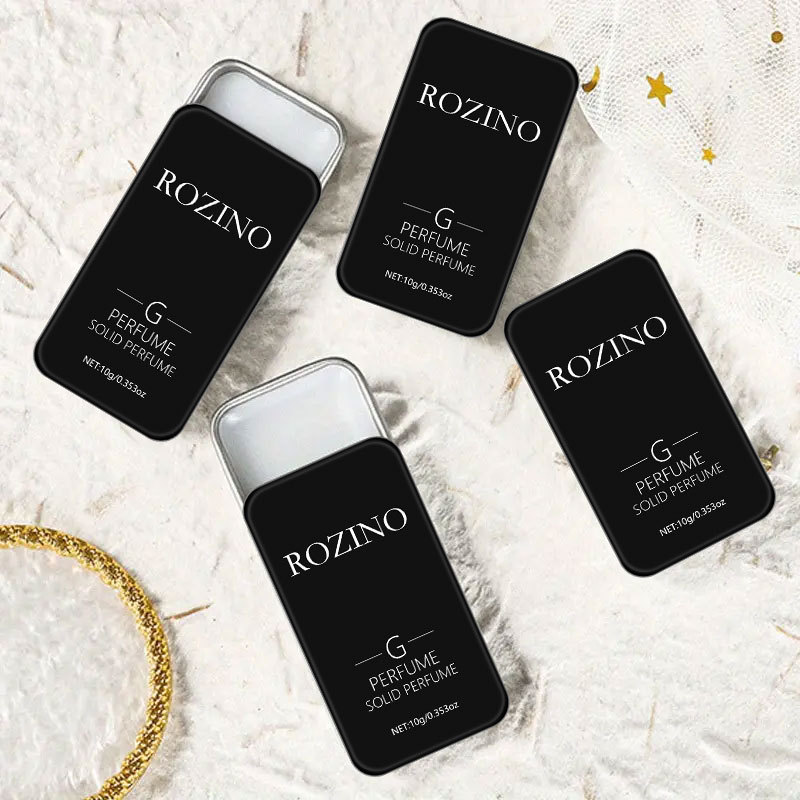 [Border-Border]Rozino Atmospheric Men's and Women's Deodorant Long-Lasting Fragrance Portable Solid Perfume Portable Balm