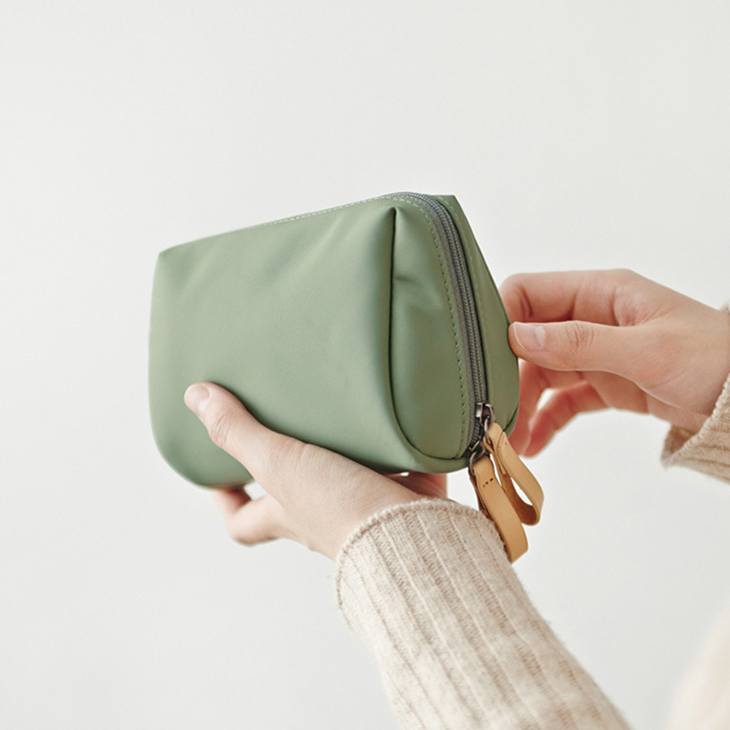 Internet Celebrity Korean Style Cosmetic Bag Portable Mini Small Coin Purse Travel Lipstick Cosmetics Storage Bag Clutch Bag