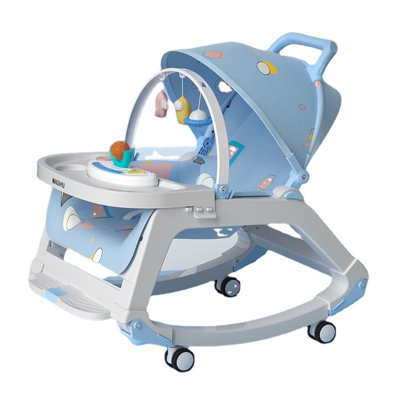 Digging Tiger New Baby Rocking Chair Comfort Chair Newborn Baby Cradle Recliner Coax Baby with Baby Children Rocking Chair