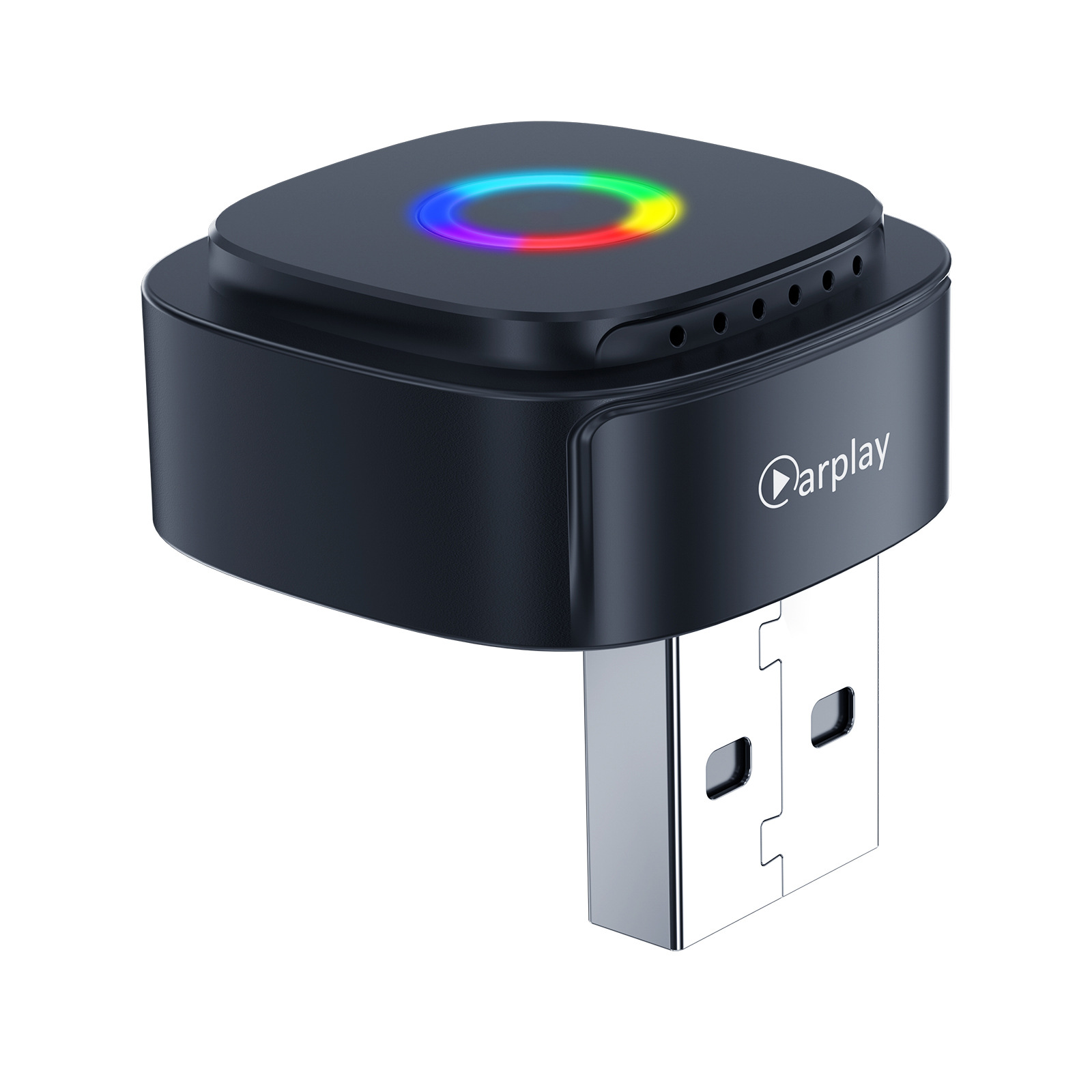 Cross-Border Popular Product: Carplay Apple and Android 2-in-1 Wired to Gps Wireless Car Smart Navigation Adapter