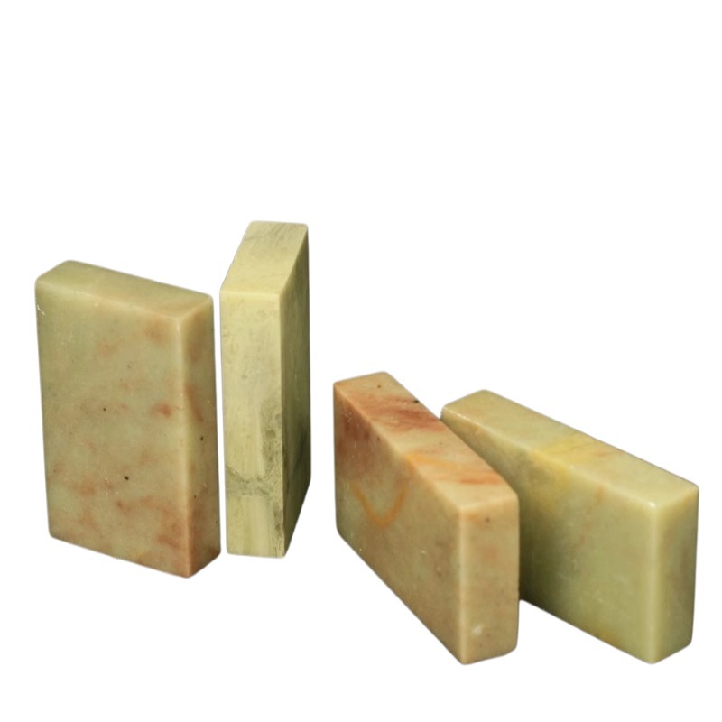 Qingtian stone flat seal 1*3*5CM seal stone seal stone stone carving stone seal cutting seal a generation of hair