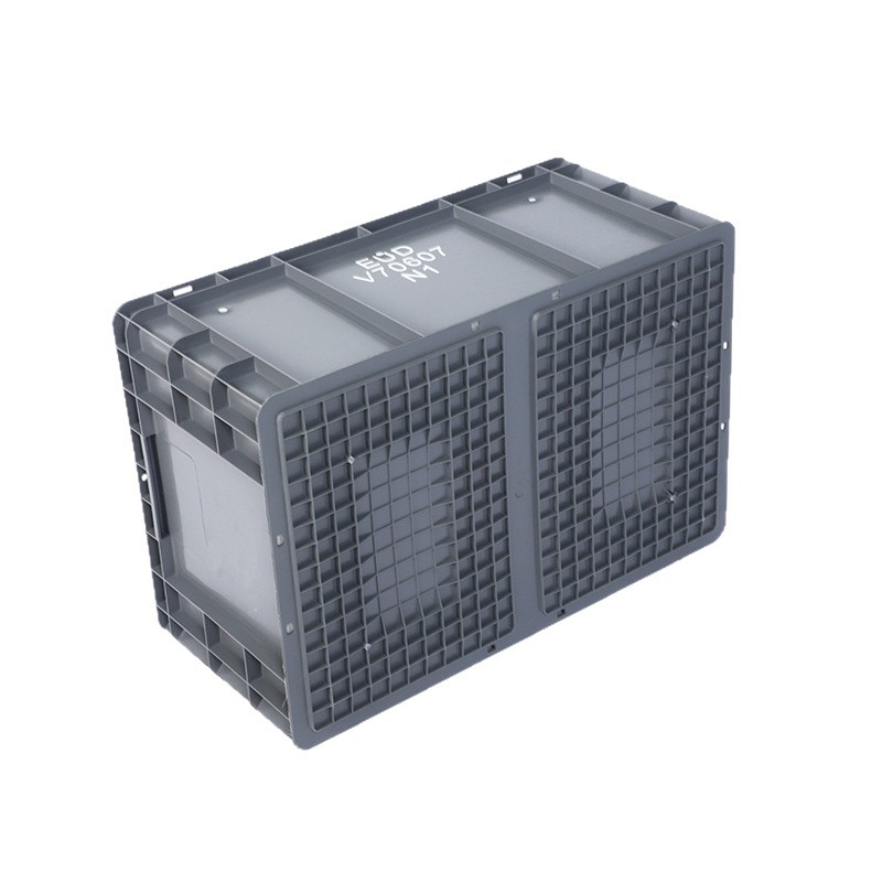 Plastic Turnover Box with Lid Large Logistics Transportation Turnover Box Stackable Turnover Box Industrial Logistics Box Wholesale