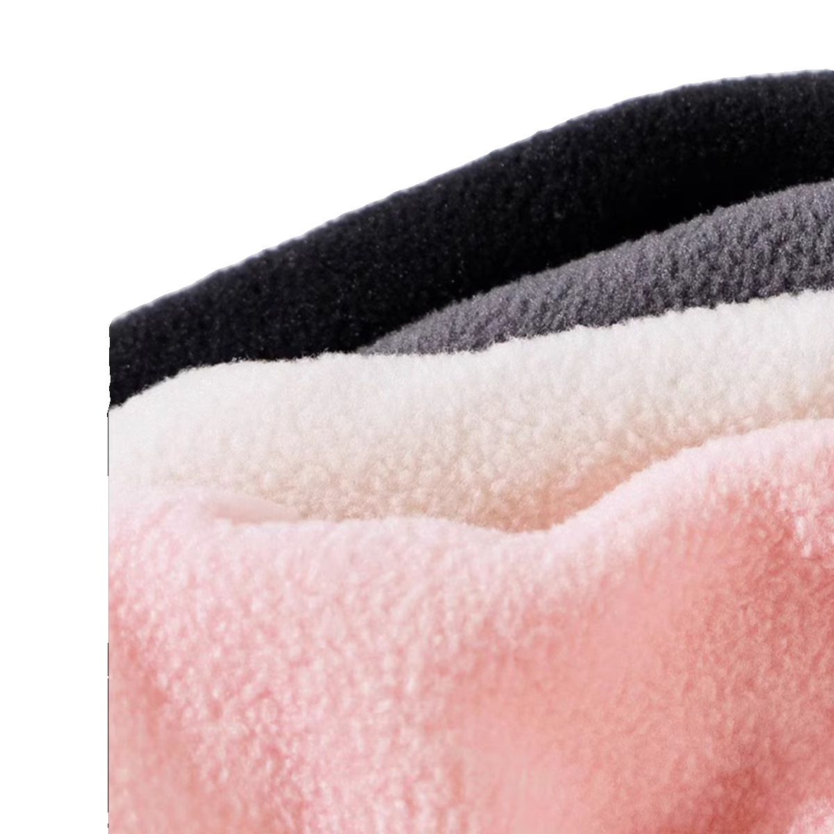 Winter Men's Pullover Warm down Hat, Cold-Proof Fleece-Lined Neck Protector, Outdoor Cycling Ear Protection and Windproof Face