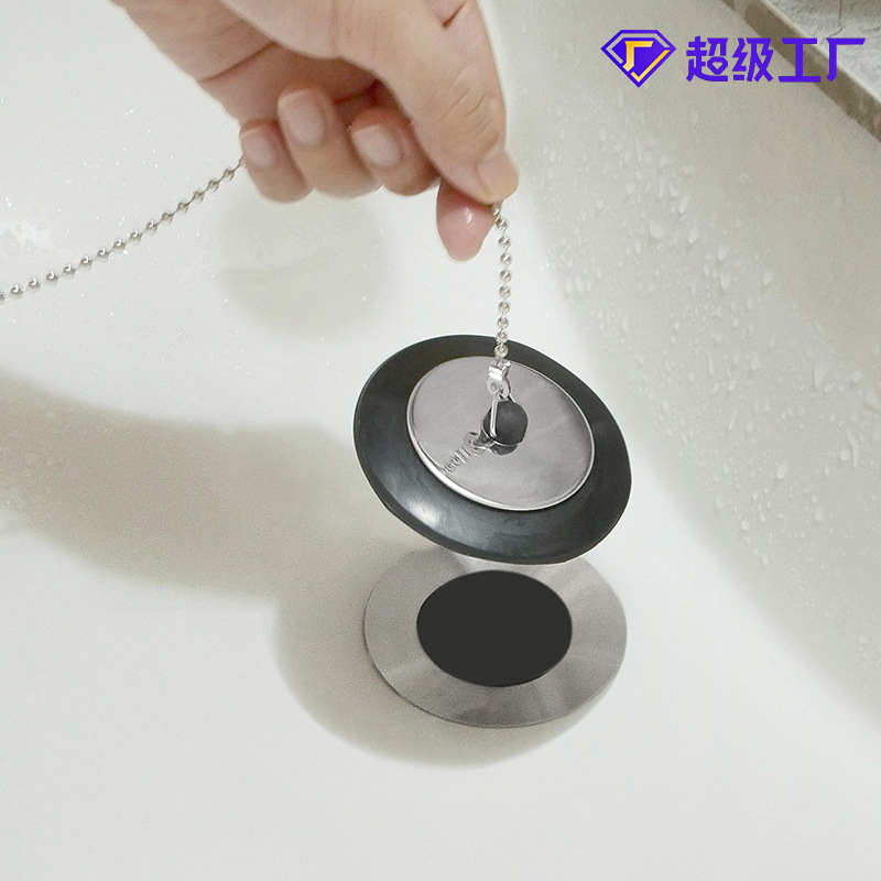 Bathtub Plug Silicone Washbasin Basin Mop Pool Drawer Laundry Pool Plug Sewer Plug Sink Plug
