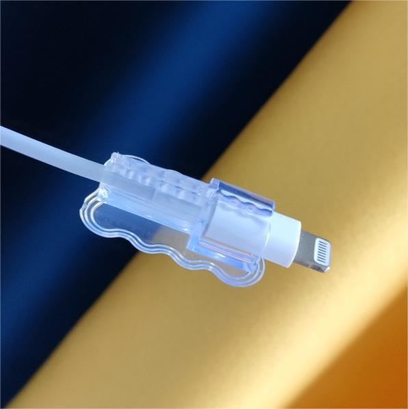 Suitable for Apple 1314 Charging Line Data Line Protective Cover Android Bite Line Overlay Soft Shell Line Clamp