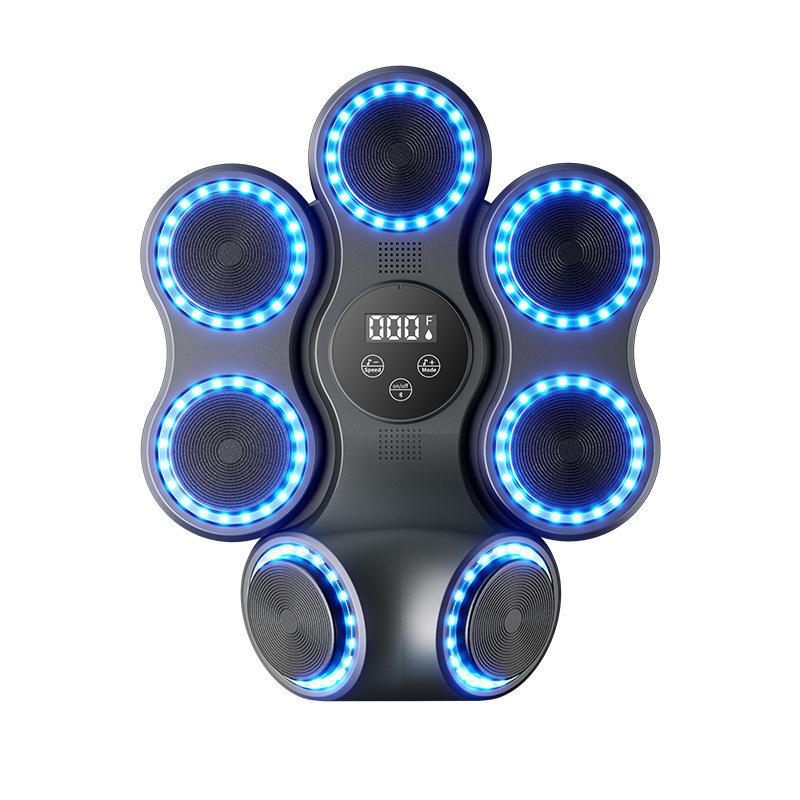 Boxing Target Smart Bluetooth Music Indoor Hook Punch Kidsren and Adults Card Point Digital Boxing Machine Professional Training New Model