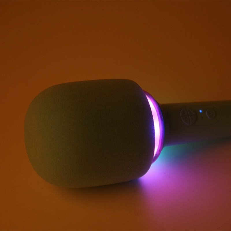 Cross-Border Karaoke Microphone Karaoke Kidsren's Singing Entertainment Mobile Tv Wireless Bluetooth Audio Integrated Microphone