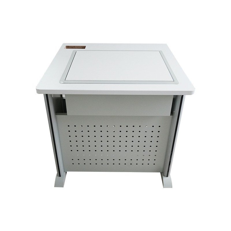 Flip Computer Table School Multimedia Conference Table Classroom Computer Room Training Study Table Hidden Flip Table Manufacturer