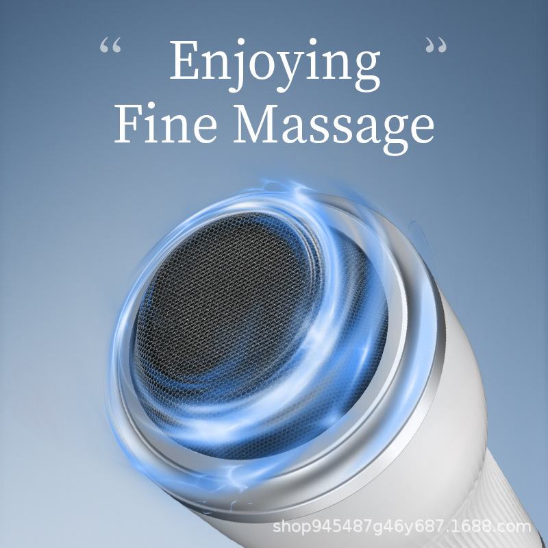 Electric Massager for Cervical Spine, Waist, Back and Legs, Meridian Dredging, Handheld Massager, Whole Body Multi-Functional Fat Pusher for Home Use