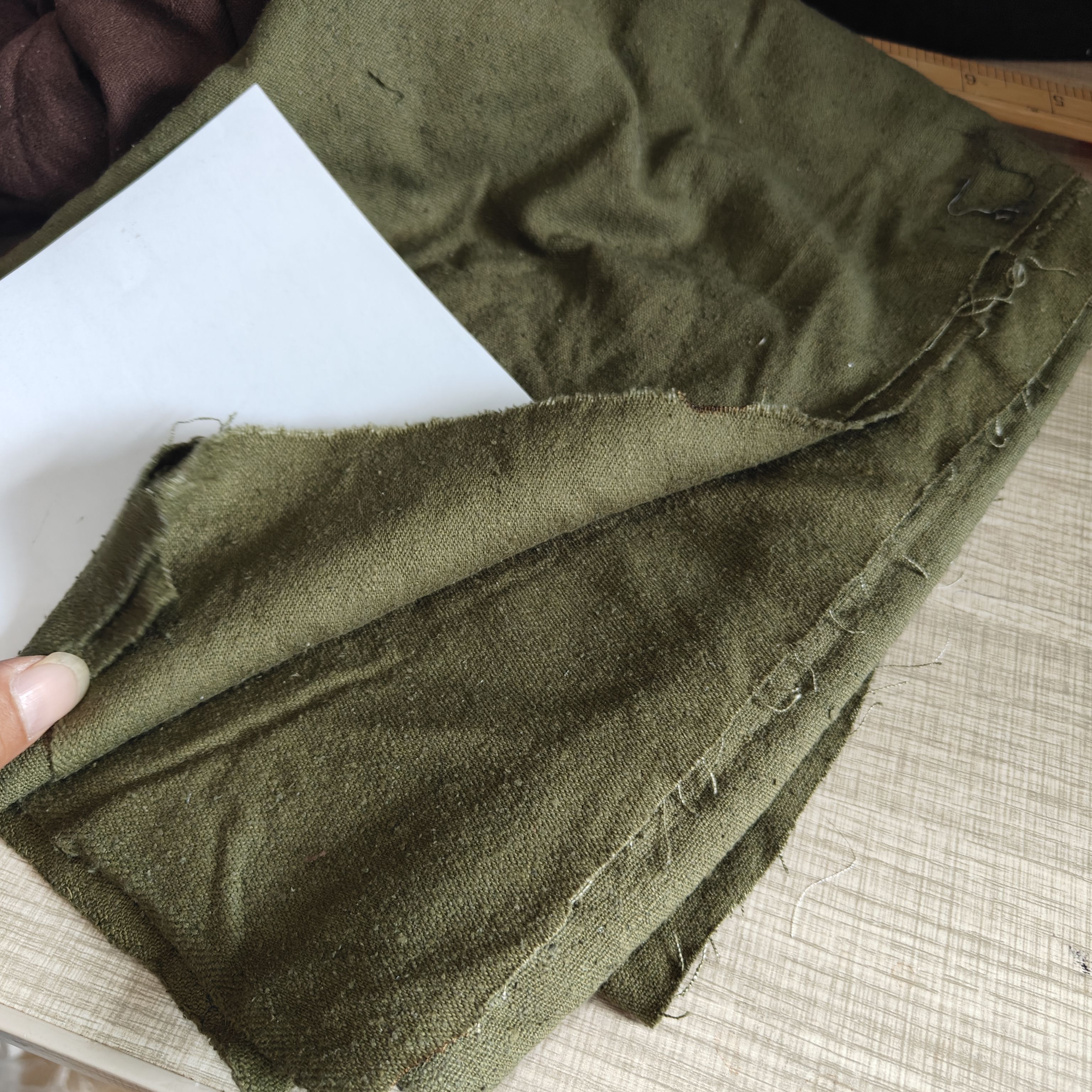 Silk Fabric Remnants Autumn Thick Pure Silk Solid Color Silk Knot Silk Silk Scraps DIY Summer