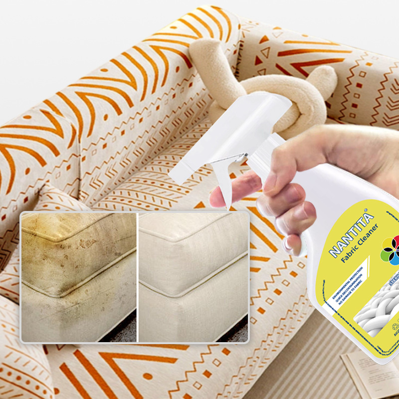 Sofa Decontamination Decontamination Fabric Cleaner Spray Fresh Deodorization Mild Fabric Products Dry Cleaning Cleaner for Hair