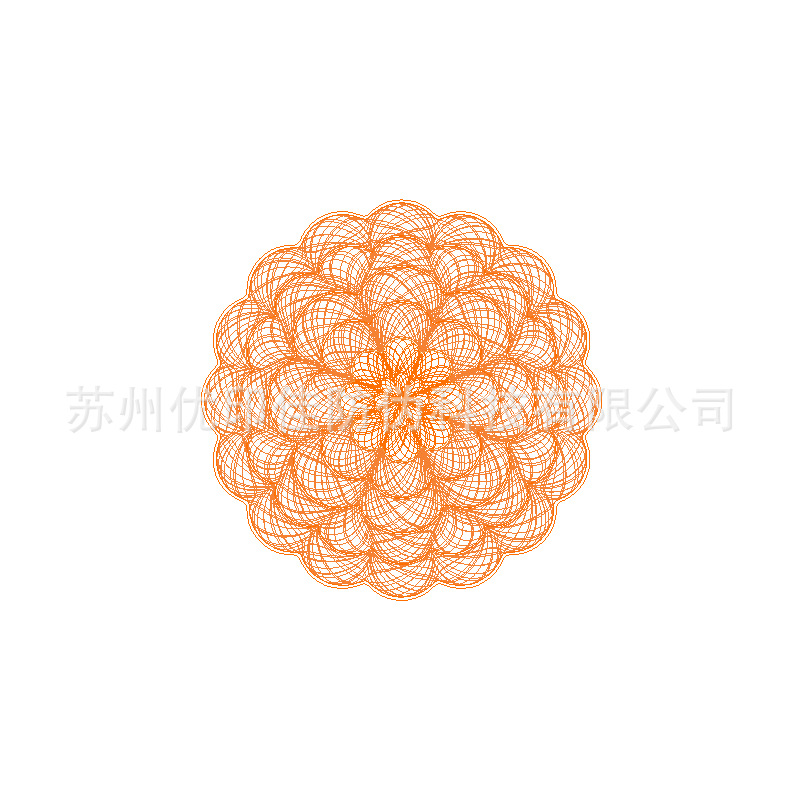 Provide Anti-Counterfeiting Design, Miniature Relief Broken Pen Flower, Multi-Directional Unlocking, Miniature Hand-Carved Lace Latent Image