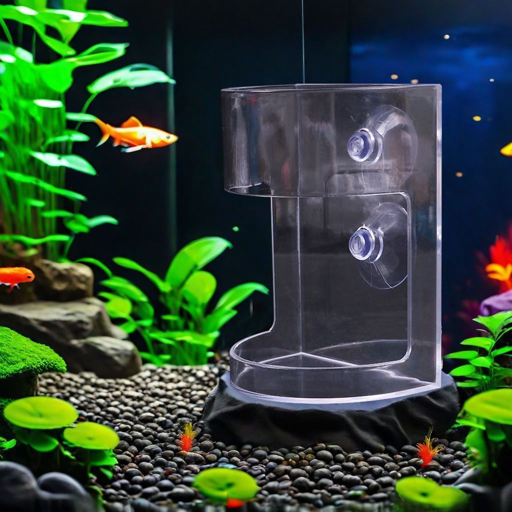 Parrot fish turtle fish tank fish food floating feeding ring suspended fish feeding ring koi large aquarium floating