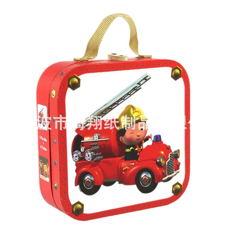 Manufacturers Supply Exquisite Suitcase Kidsren Cartoon Satchel Travel Suitcase Features Storage Suitcase Carton Wholesale