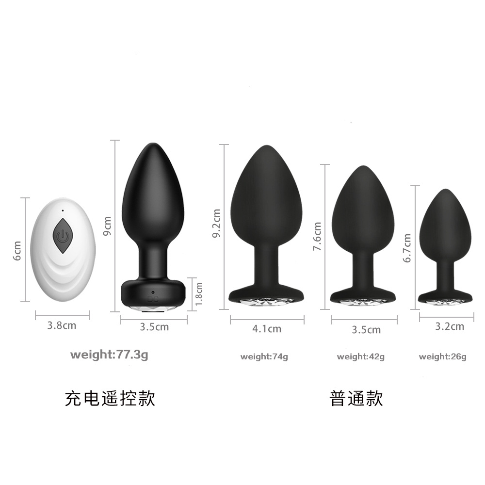 Wireless remote control APP posterior anus plug unisex prostate orgasm masturbation massager adult sex toys