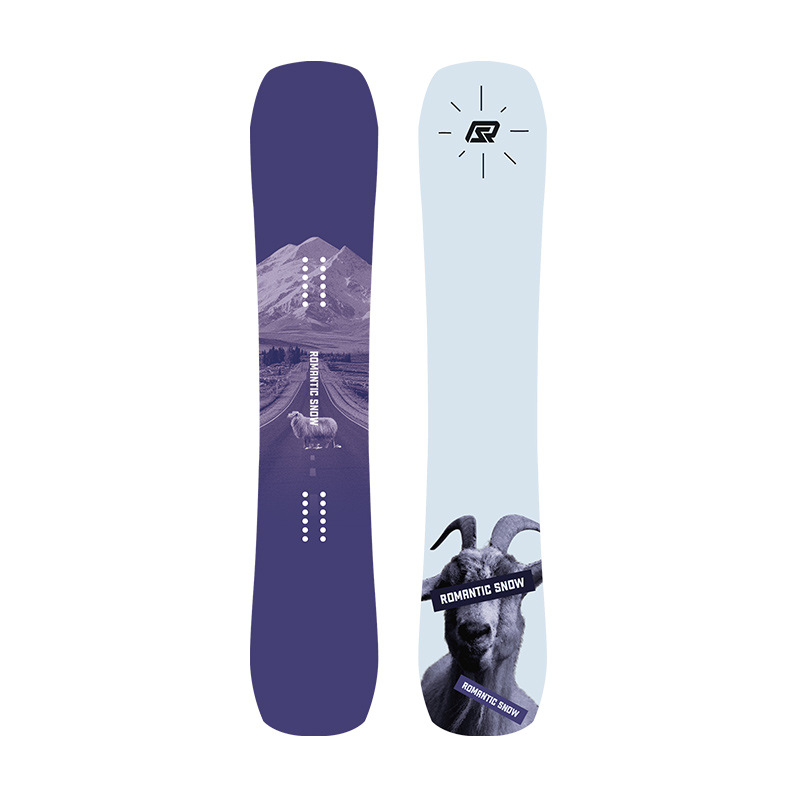 Rsnow Hip-Hop Goat Snowboard All-Region Novice Entry-Level Ski Equipment Snowboard Snowboard All-Round Adult and Kidsren