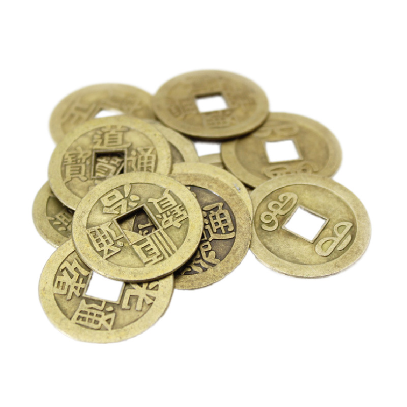 Alloy ten Emperor copper money five Emperor money copper money six emperor money bulk wholesale imitation Qing dynasty copper antique coins