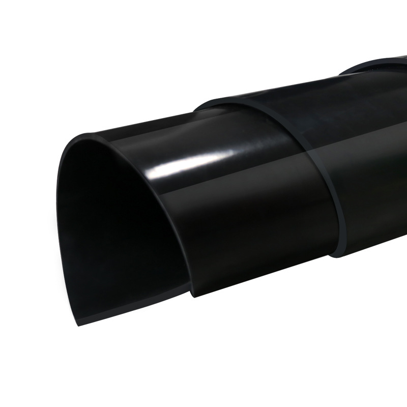 High Temperature Resistant Fire Self-Extinguishing Fire Retardant Rubber Sheet Black Neoprene Environmentally Friendly Insulating Rubber Pad V0 Flame Retardant Rubber Sheet