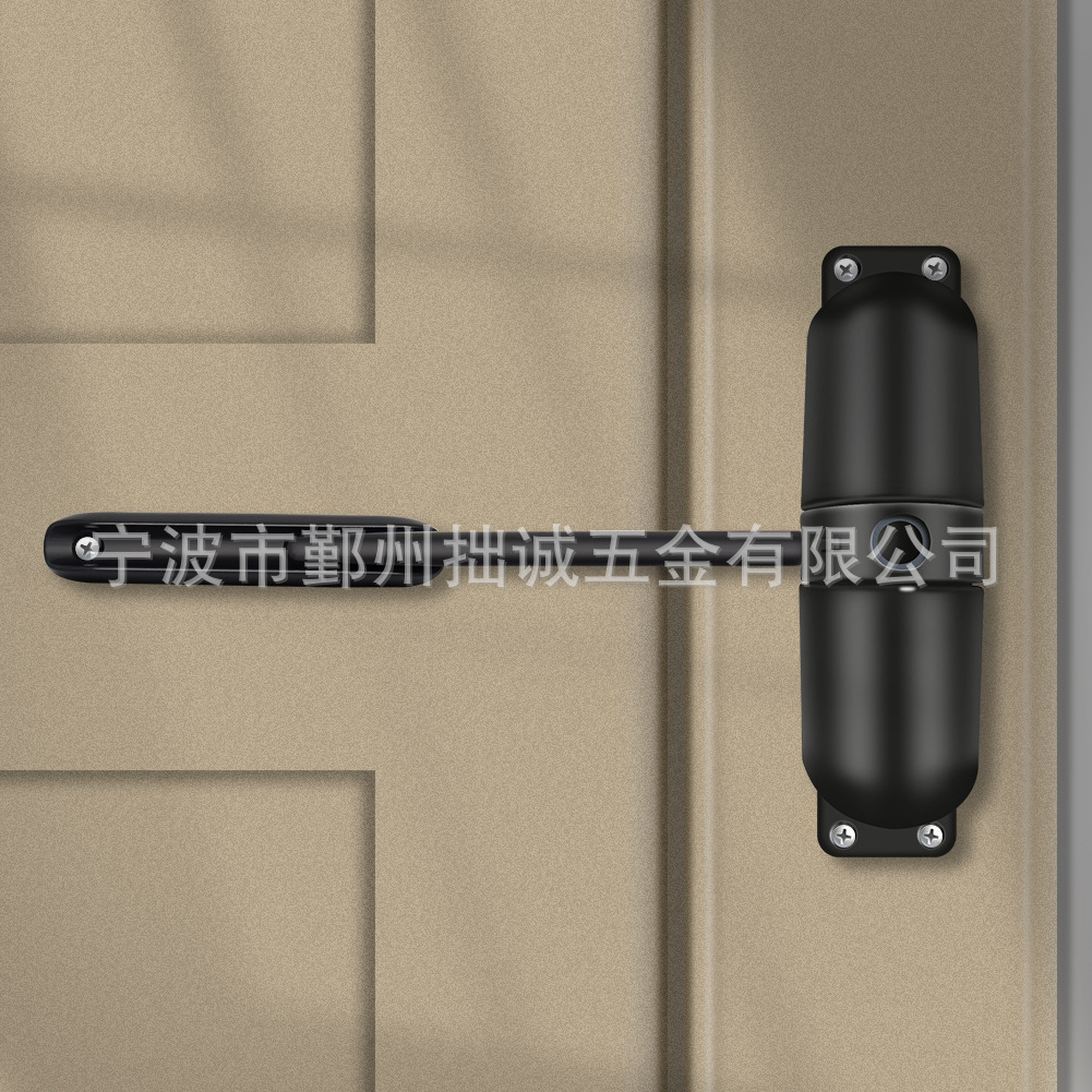 Прямые продажи черного скрытого автоматического доводчика с пружинным буфером