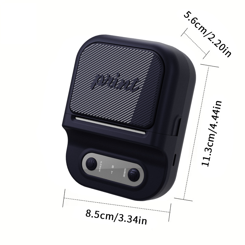 Cross-Border Special Supply of Label Printers, Thermal Inkless Black and White Printing Wireless Bluetooth Portable Printers
