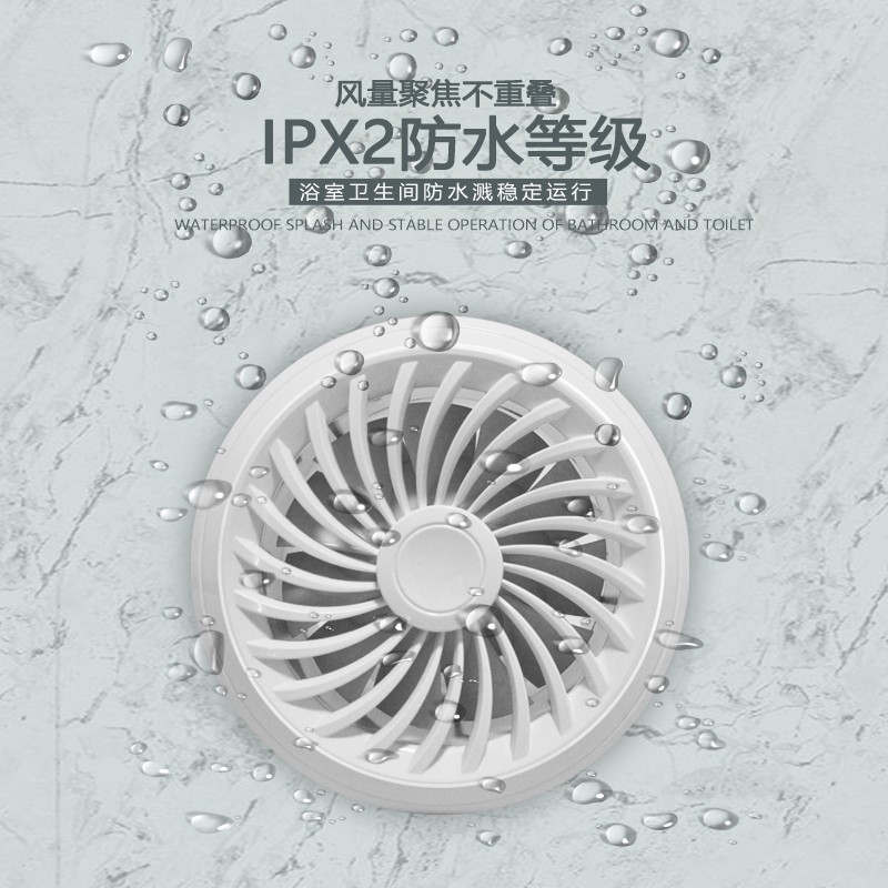 Bathroom Wall Window Household Ventilation Fan Exhaust Fan Ceiling Remote Control Two-Way Kitchen 4inch 6inch Smoking Fan