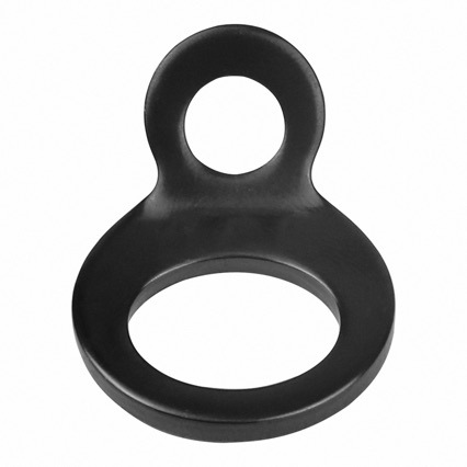 Motorcycle trailer fastening belt ring D-shaped pull ring triangle hook truck trailer pull ring rope hook fixing rope buckle