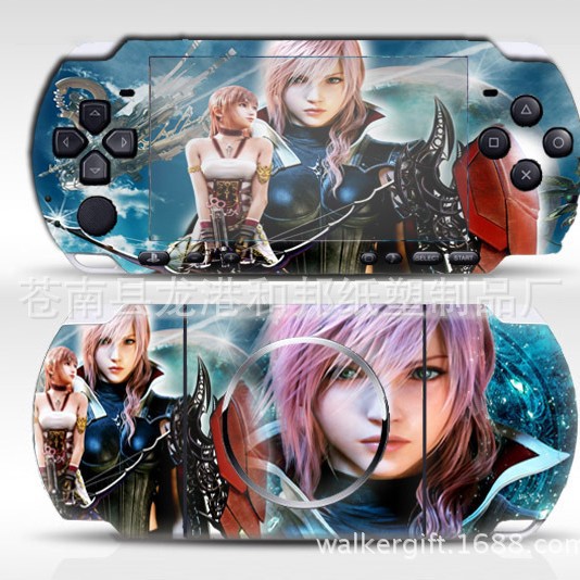 psp3000 stickers seamless film game body stickers colorful stickers in stock color film sticker vi