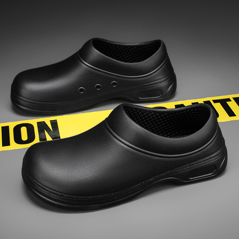 Новые обувь шеф-повара нескользящие рабочие обувь для кухни масло-водоотталкивающие обувь для ресторанов отельные обувь дождевые обувь мужские 129