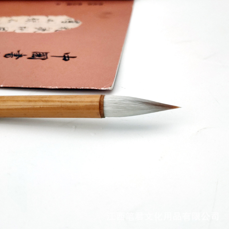 Кастомизированная кисть из волчьего и овечьего волоса, большая и средняя, маленький чехол, традиционная китайская живопись, детализированная кисть, заводская распродажа