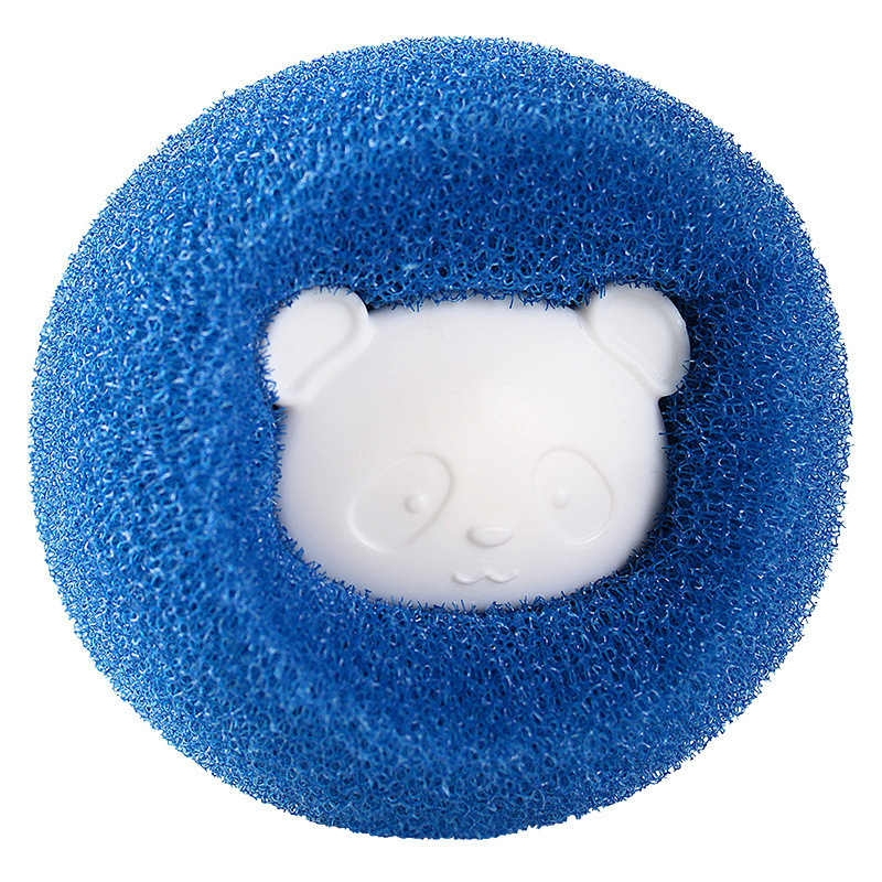 Bear Sponge Laundry Ball Anti-Tangle Sticky Hair Ball Washing Clothes Hair Removal Magic Hair Removal Cleaning Ball Cat Hair