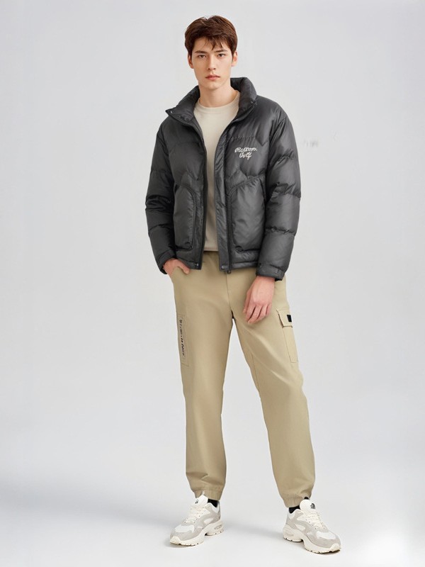 MALBON GOLF South Korea golf men's and women's autumn and winter new 90 velvet side pocket warm anti-splashing down