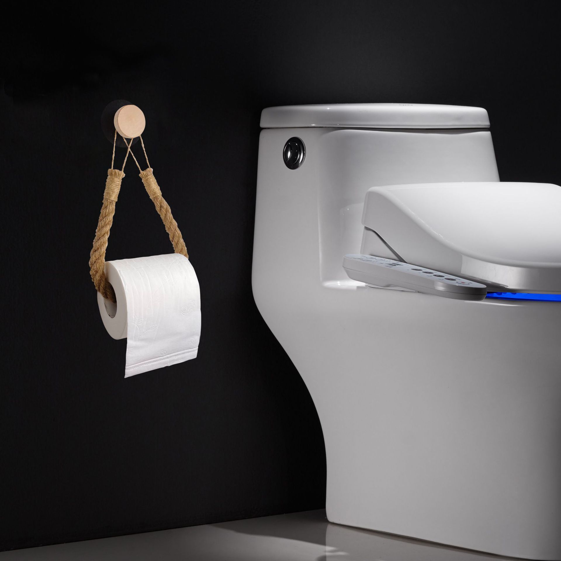 Деревянные крючки, без следов, клеевые, без сверления, пластиковый держатель для полотенец из джутового каната для ванной