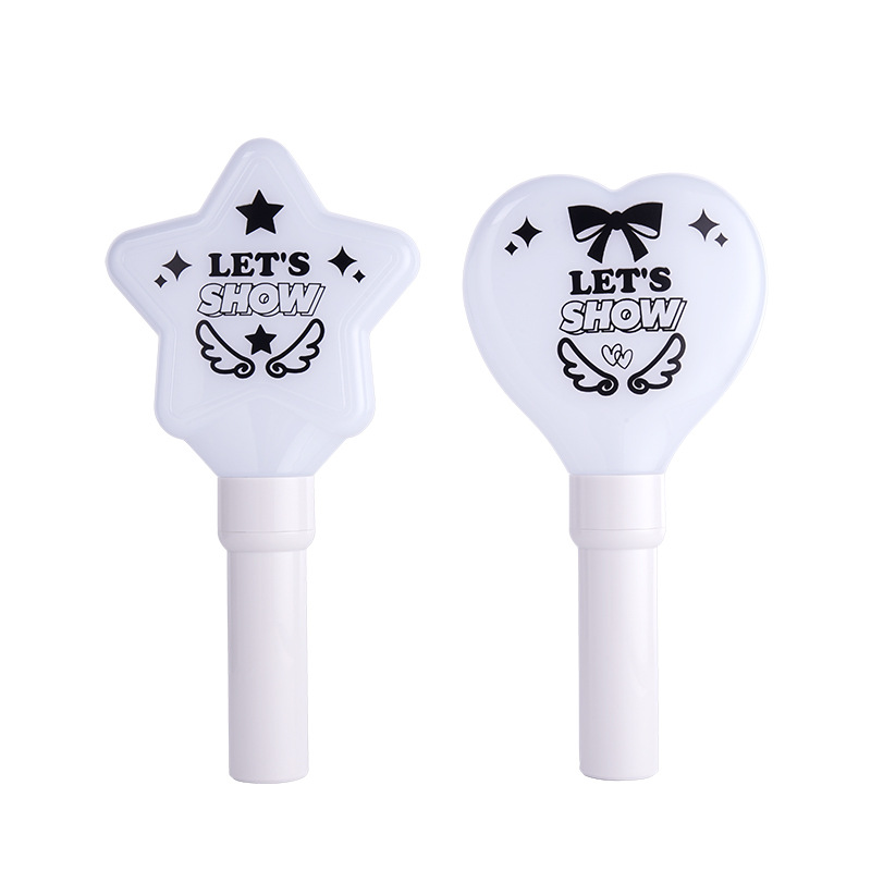 Multicolor Led Heart-Shaped Star Personalized Concert Music Festival Party Cheering Glow Stick Fluorescent Stick