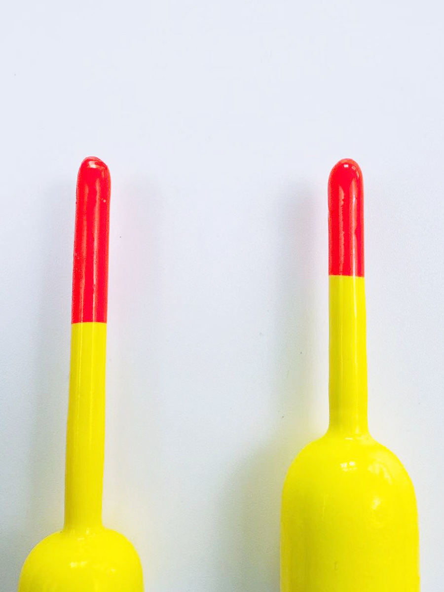 Outdoor fishing supplies black fishing float buoy balsa fir vertical float eye-catching with counterweight long shot sea fishing float