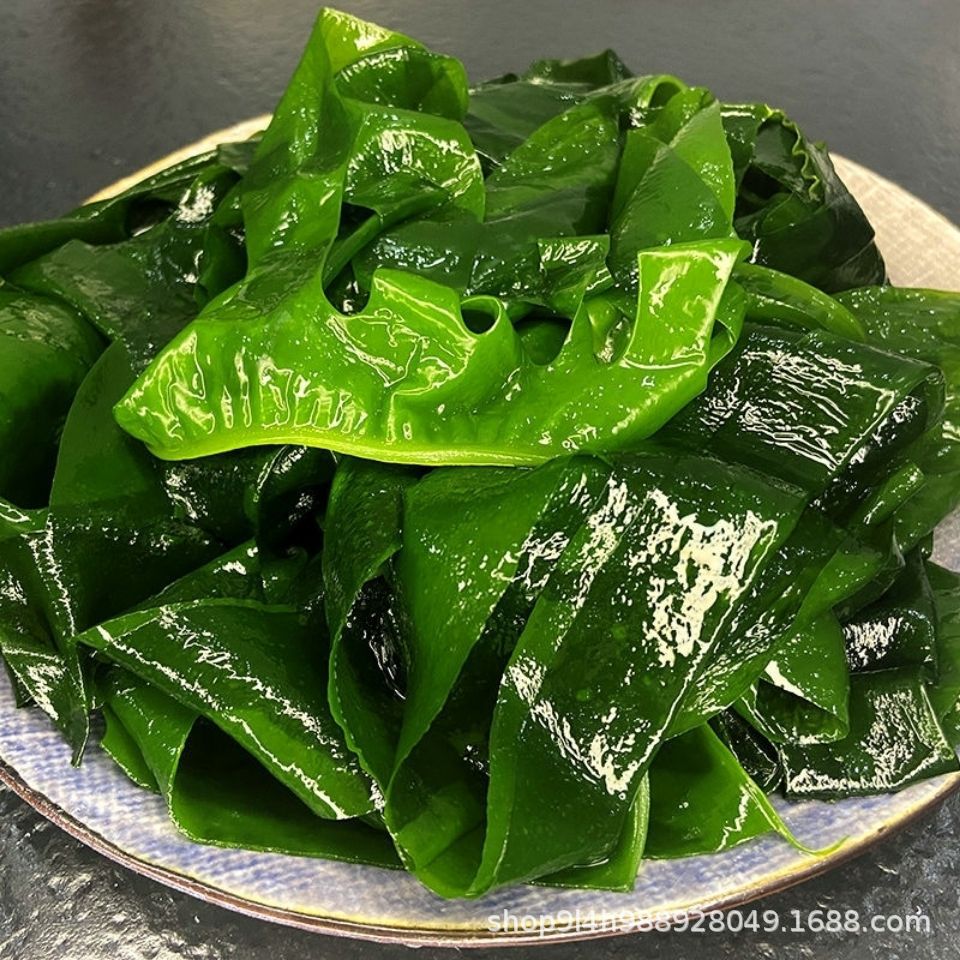 Соленые вакаме Рончэн толстые вакаме свежая морская капуста Специальность Вэйхай Прямые поставки Оптовая продажа 0.5кг Бесплатная доставка