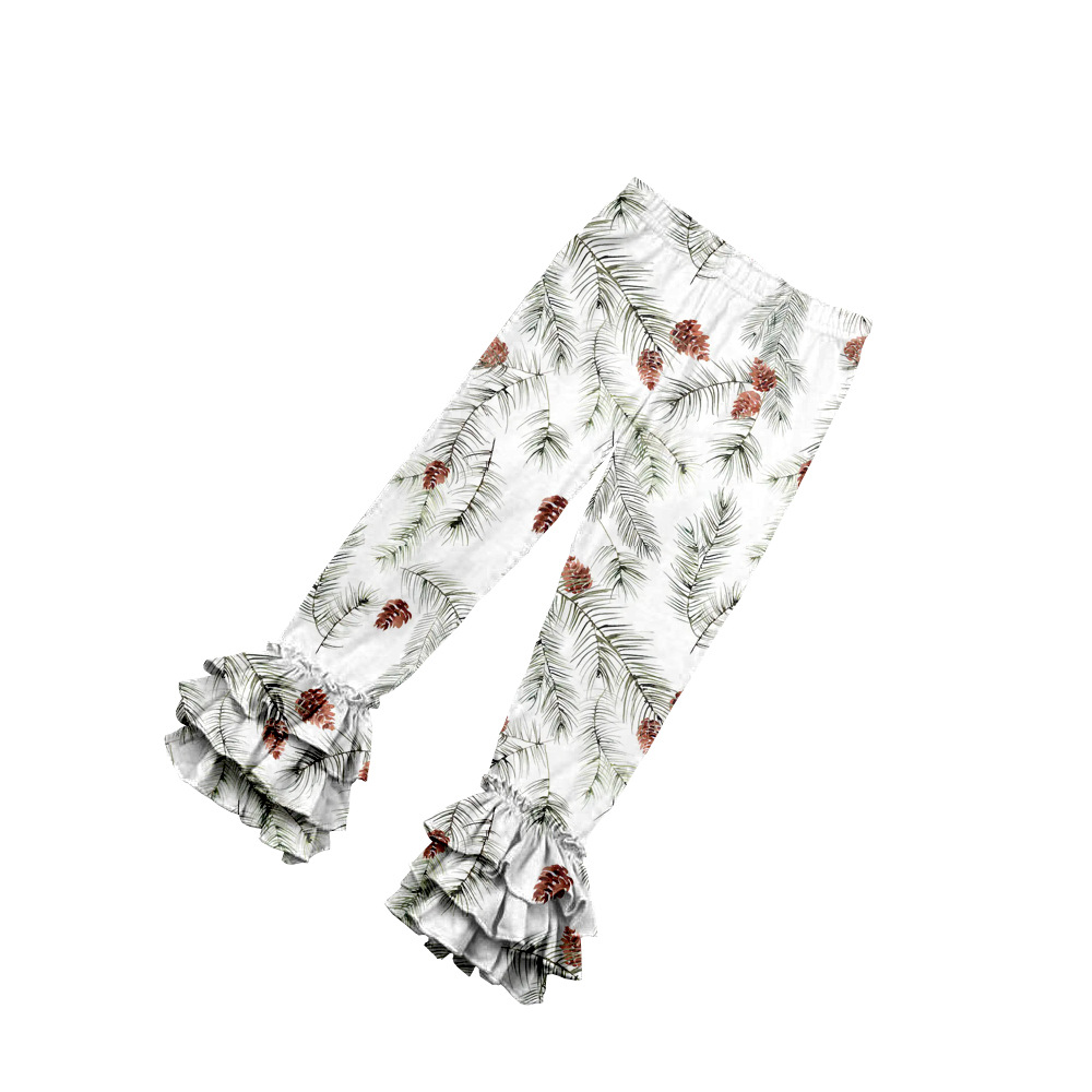 Одежда для детей высокого качества, экспортная, с принтом, милые креативные осенние брюки