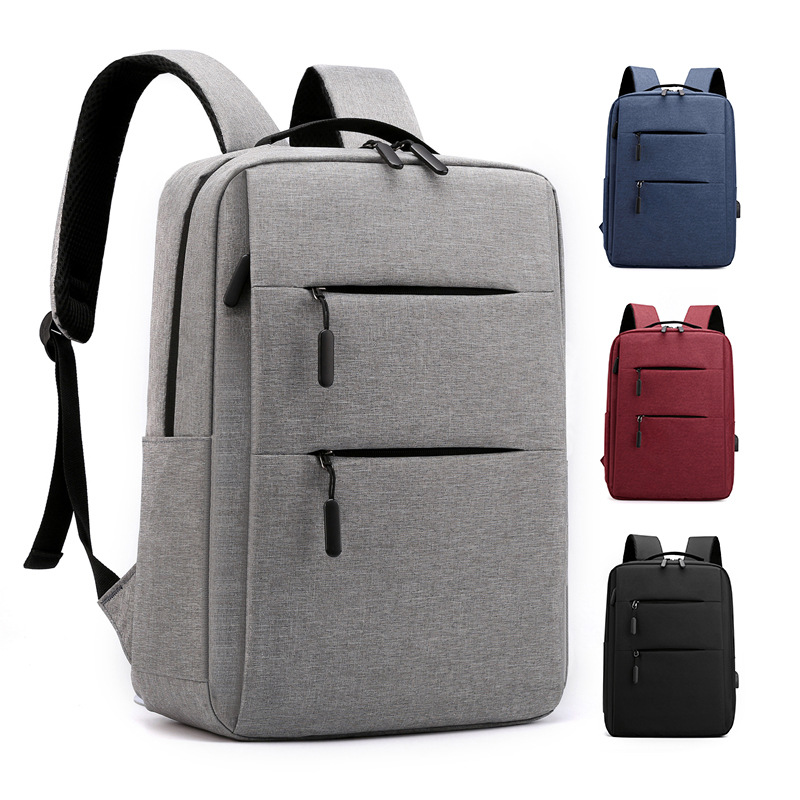 Men's Backpack New Style Simple Large Capacity Business Computer Backpack Outdoor Travel Fashion Casual Student School Bag