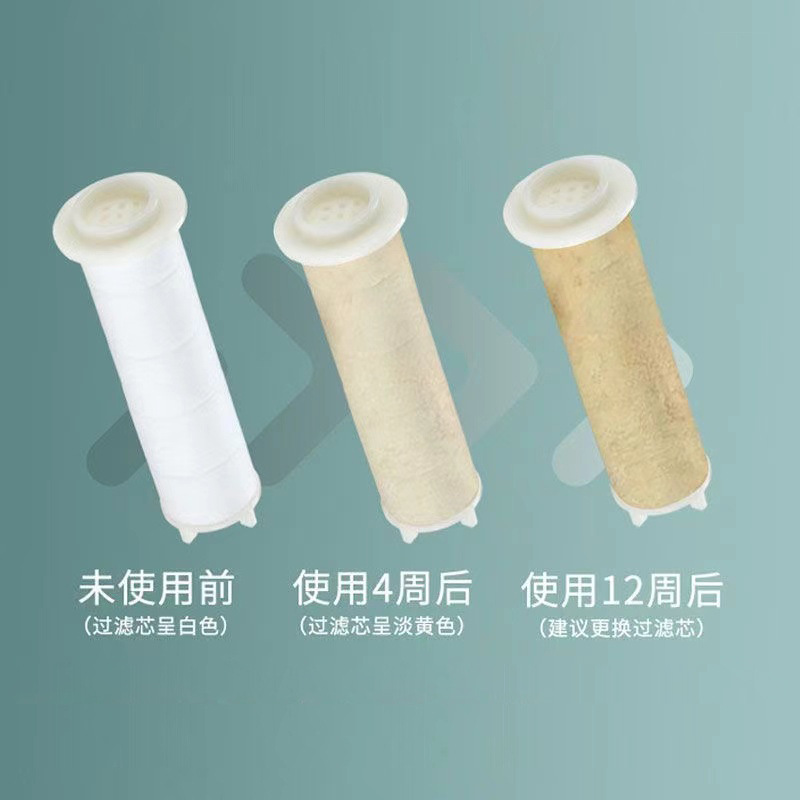 Black five-speed filter booster shower head strong shower head toilet bathroom universal visual shower head